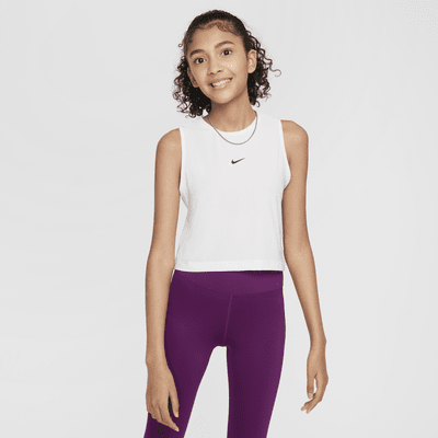 Nike Pro Girls' Dri-FIT Training Tank Top. Nike.com